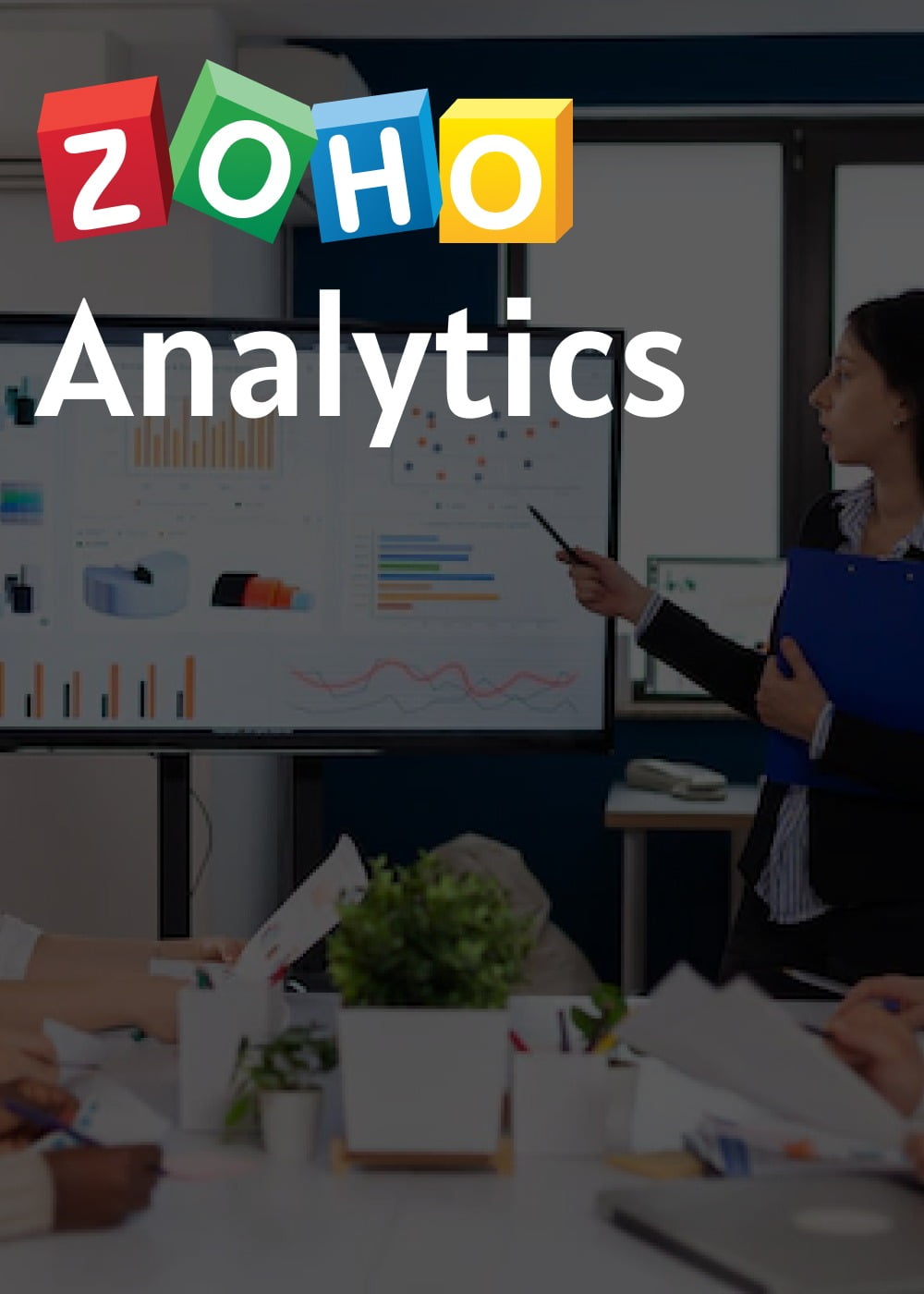 Elevate your analytics capabilities with Zoho Analytics. From data visualization to collaborative planning, we help you leverage Zoho to gain actionable insights and make informed business decisions. 