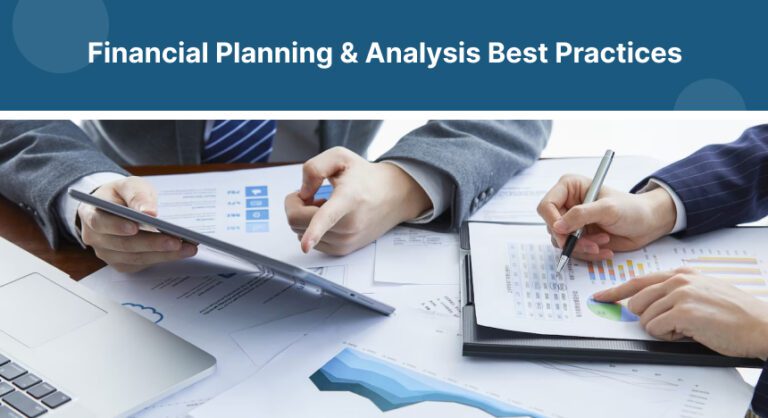 Financial Planning and Analysis Best Practices